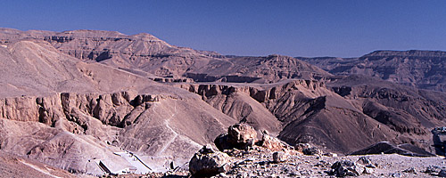 Valley of Kings, Thebes, Aswan, Egypt - Click to Zoom