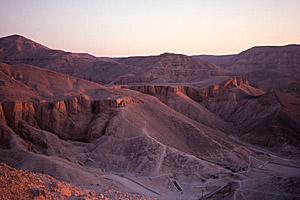 Valley of the Kings, Thebes, Aswan, Egypt - Click to Zoom