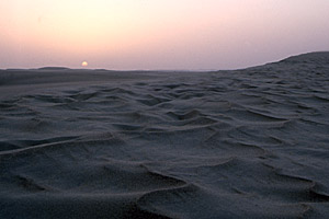 Sunset over the Dunes, Siwa Oasis, Matruh, Egypt - Click to Zoom