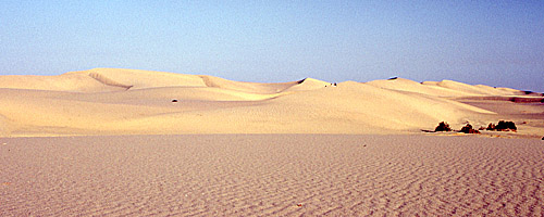 Dunes in the Middle of Nowhere, Sahara Desert, Sohag, Egypt - Click to Zoom