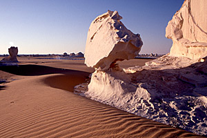 Formation, White Desert, 6th Oct, Egypt - Click to Zoom
