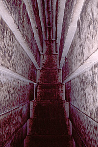 Burial Chamber of Red Pyramid of Sneferu, Dahshur, Cairo, Egypt - Click to Zoom