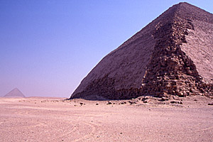 Cladding, Bent Pyramid of Sneferu, Dahshur, Cairo, Egypt - Click to Zoom