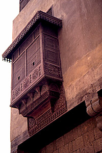 Enclosed Balcony, Gayer-Anderson House, Cairo, Egypt - Click to Zoom