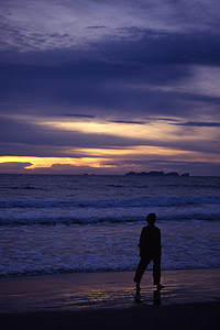 Sunset on the Beach, Ko Lanta, Krabi, Thailand - Click to Zoom