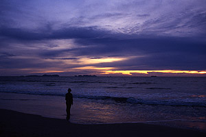 Sunset on the Beach, Ko Lanta, Krabi, Thailand - Click to Zoom