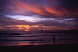 Sunset on the Beach, Ko Lanta, Krabi, Thailand - Click to Zoom
